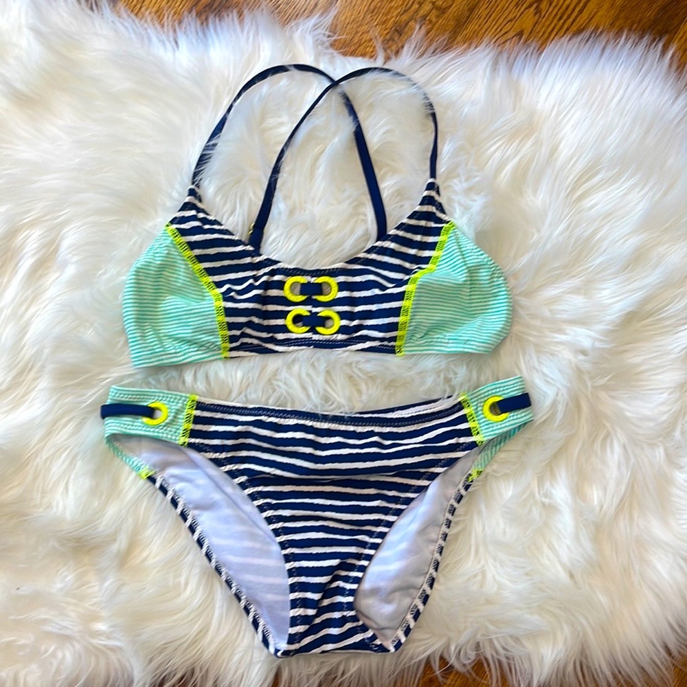 Sperry Striped Bikini Set